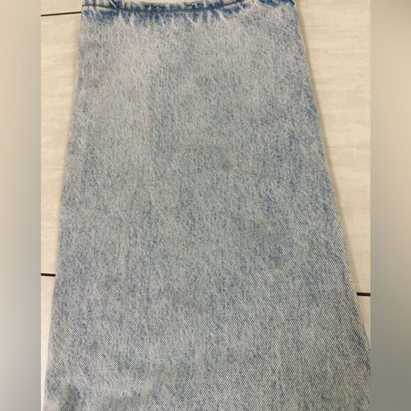 Levi’s Premium Denim Light Wash Ribcage Straight Ankle Jeans - Picture 10 of 10